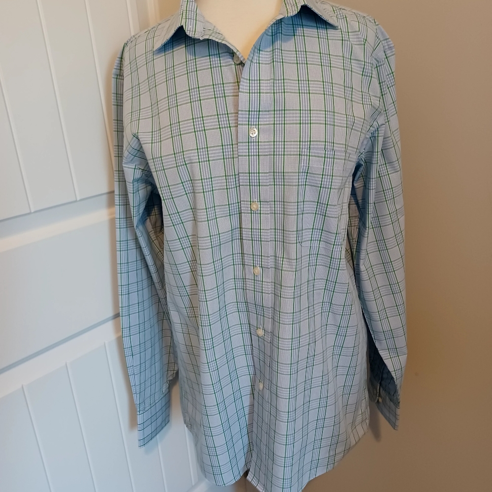Mens Chaps button down shirt Sz 15 1/2 34/35 ######G15